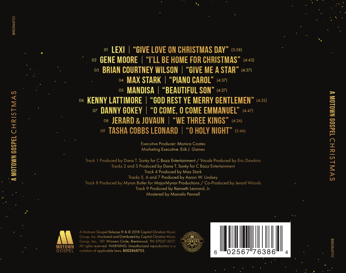 A Motown Gospel Christmas (CD)